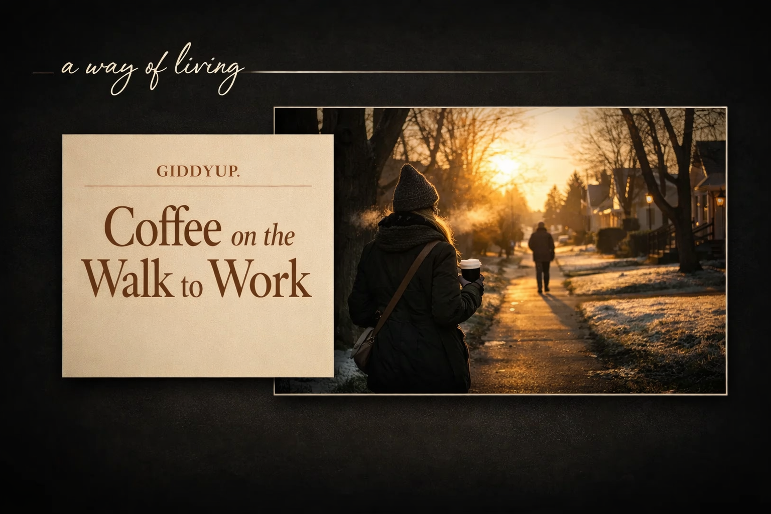 Coffee on the Walk to Work
