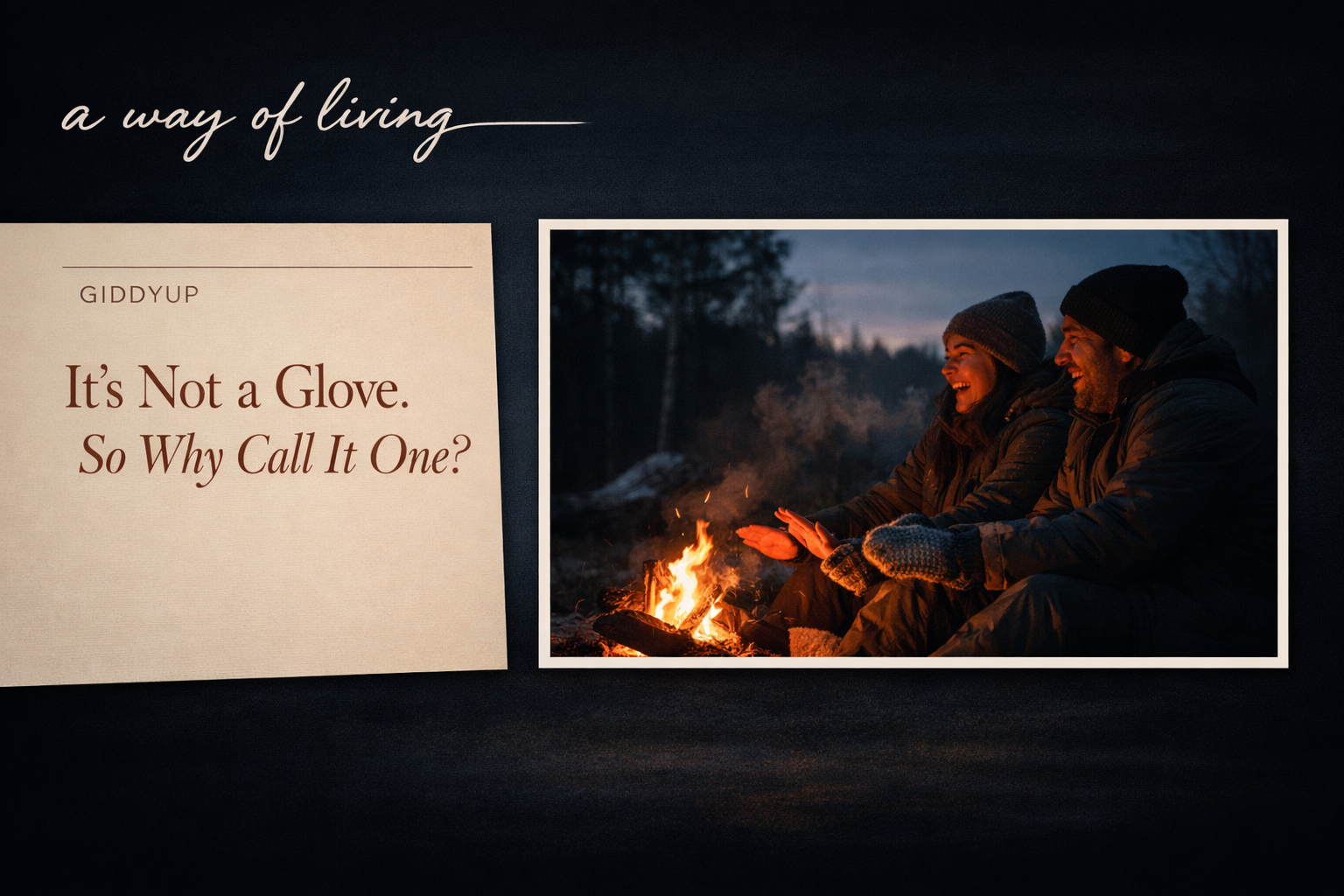 It’s Not a Glove. So Why Call It One?