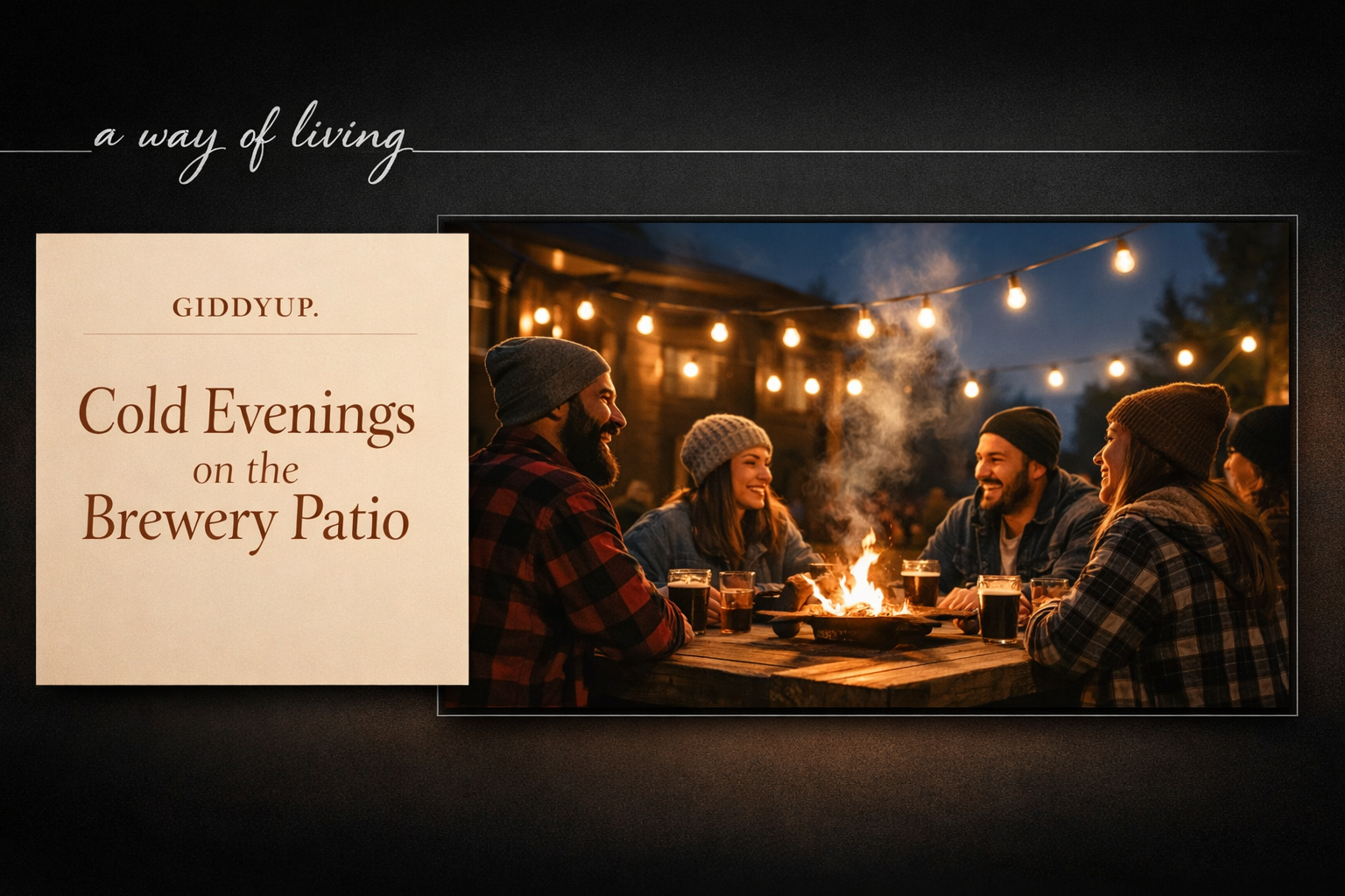Cold Evenings on the Brewery Patio
