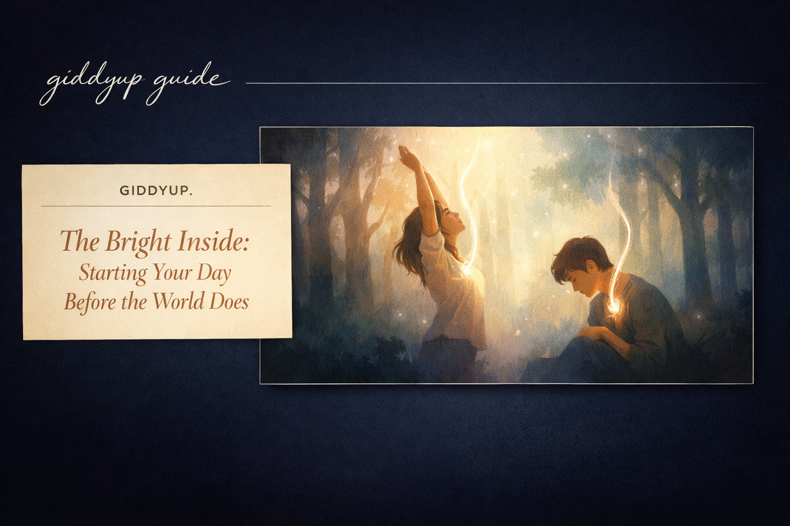 The Bright Inside: Starting Your Day Before the World Does