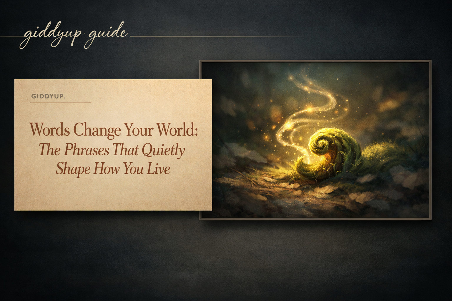 Words Change Your World: The Phrases That Quietly Shape How You Live
