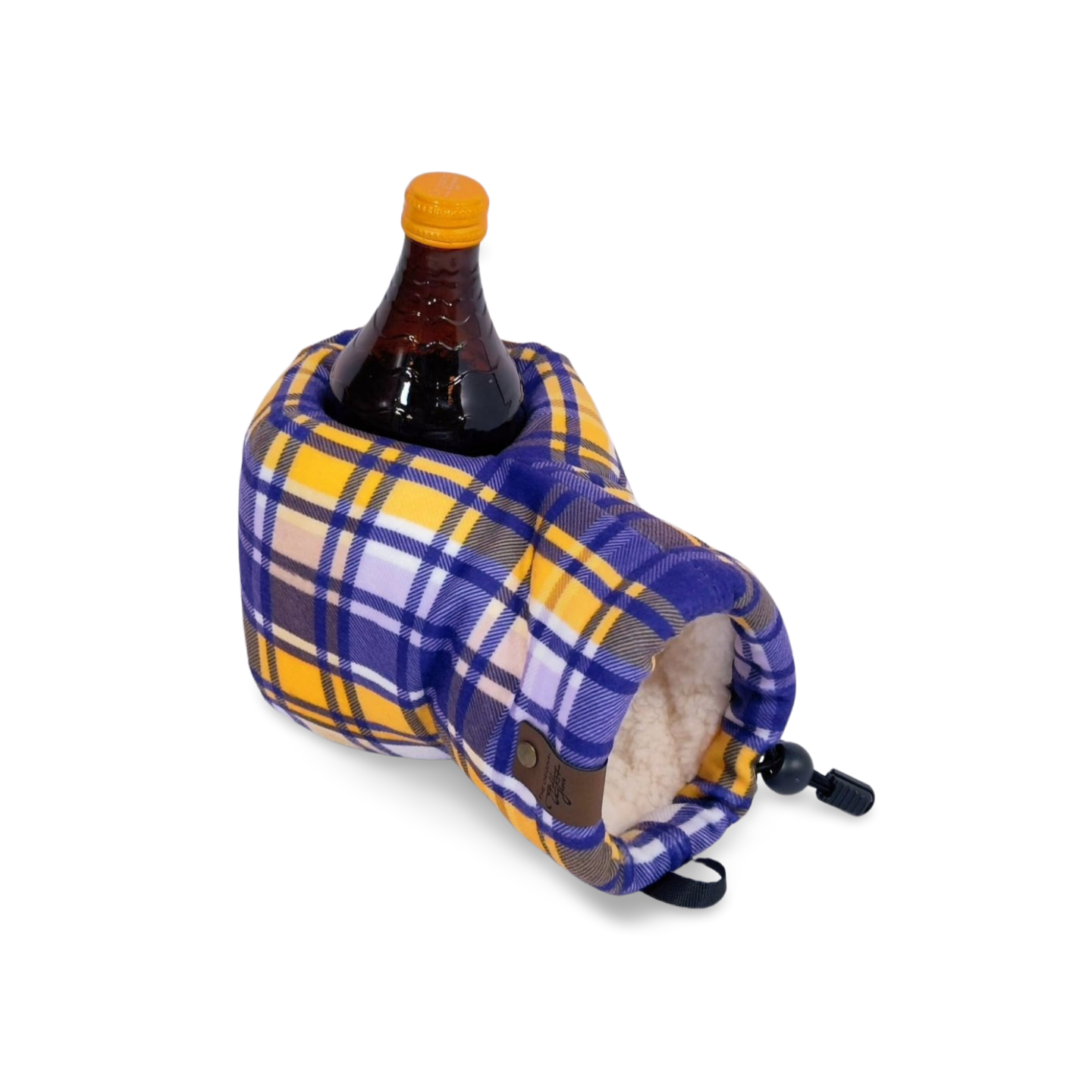 Winter Sunset Purple & Gold Plaid Giddyup Glove™
