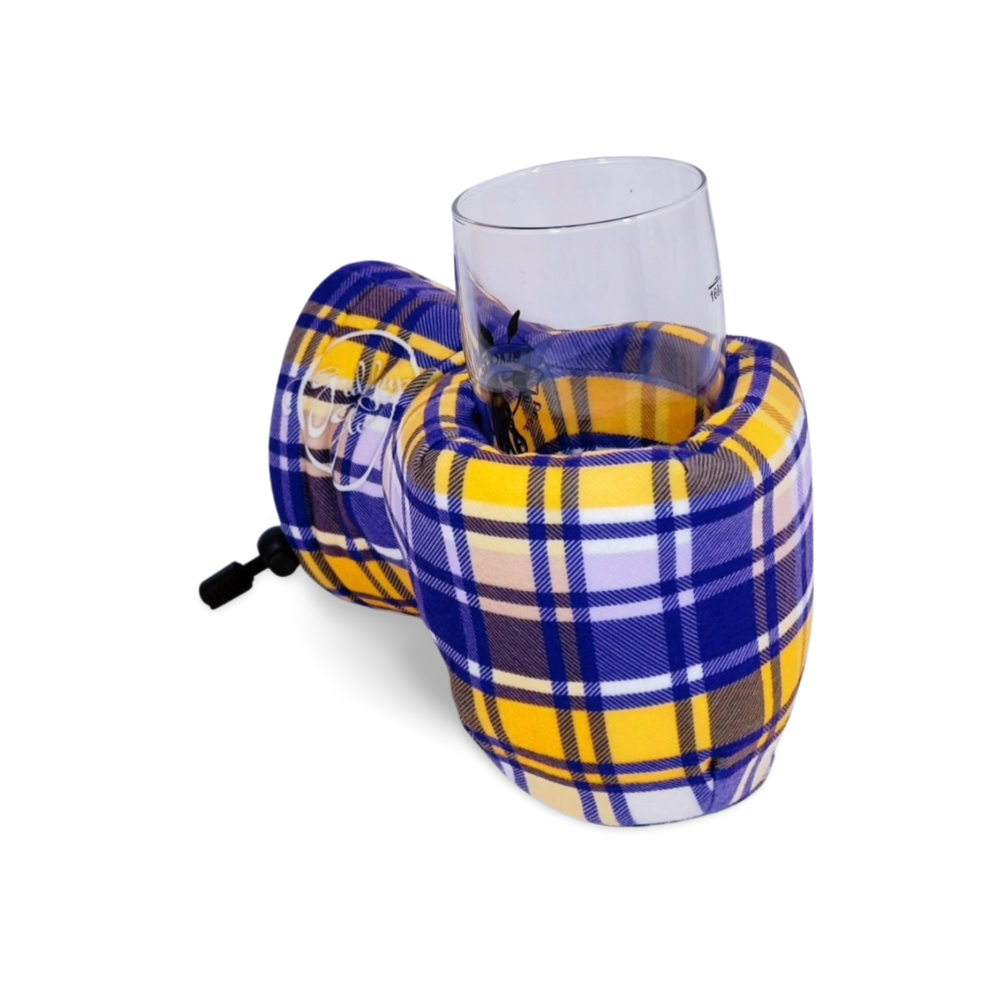Winter Sunset Purple & Gold Plaid Giddyup Glove™