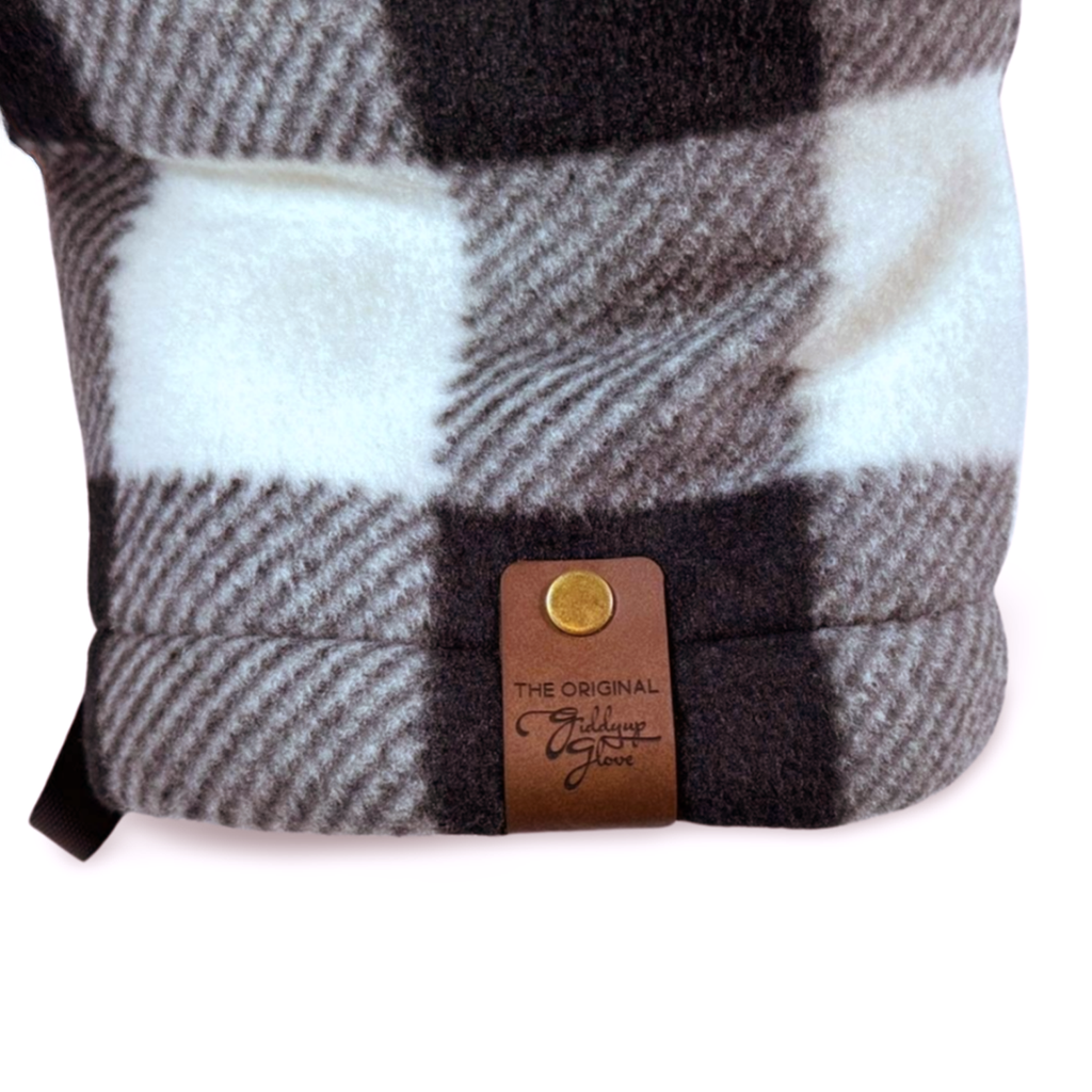 Black & White Buffalo Plaid Giddyup Glove™