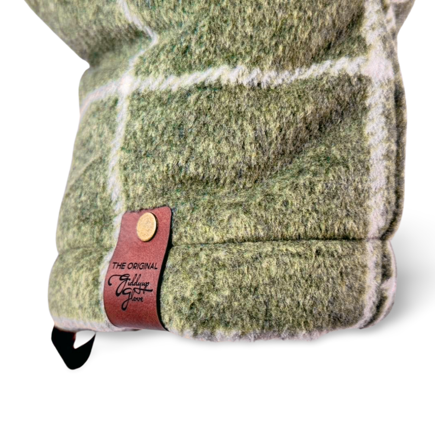 Olive Green Heavyweight Plaid Giddyup Glove™