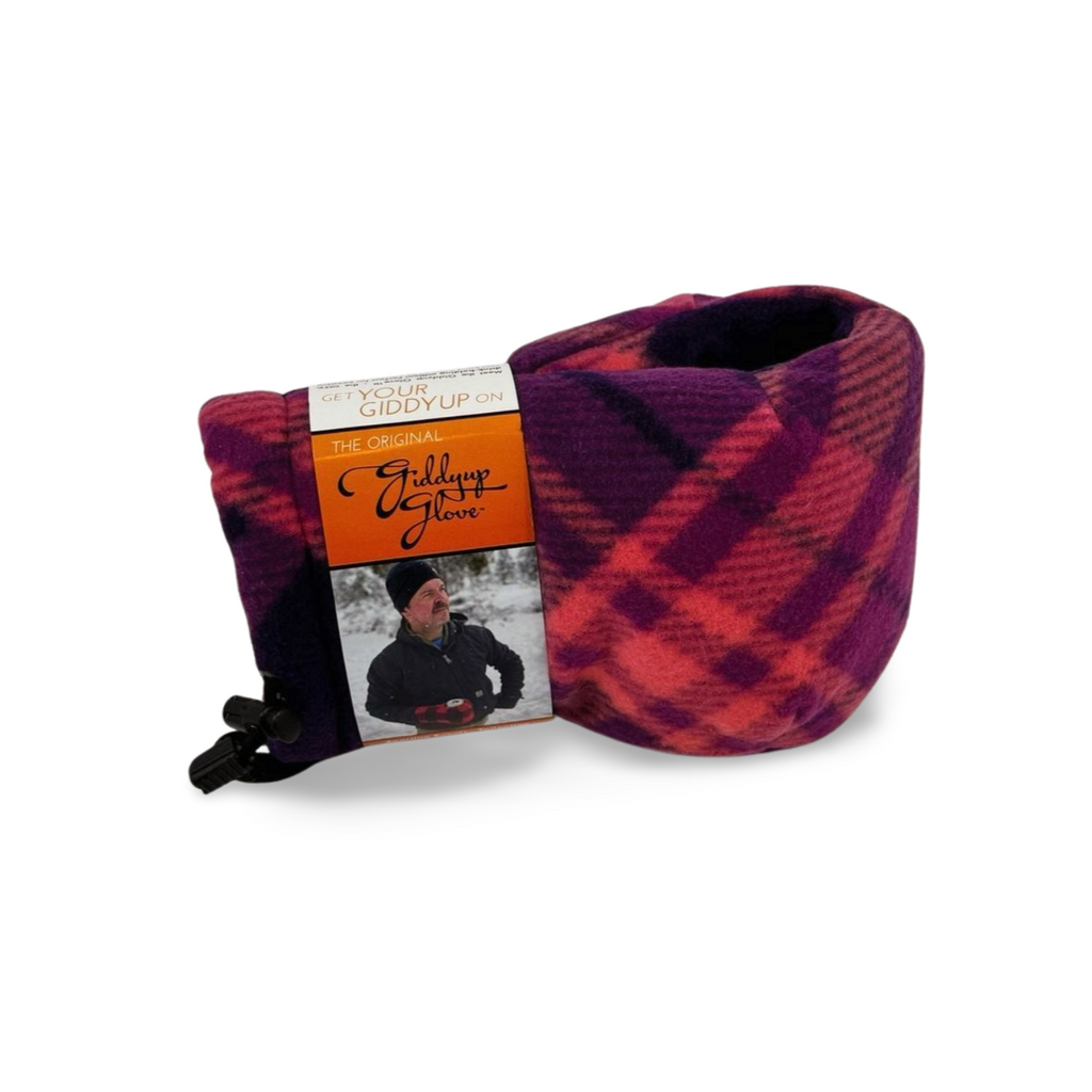 Pops of Pink Plaid Giddyup Glove™