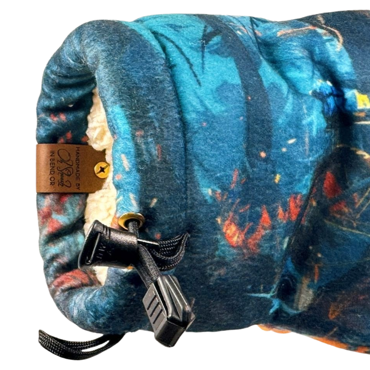 Adventure Camp Giddyup Glove™ right wrist view showing snug fit and adjustable design for comfortable outdoor wear.