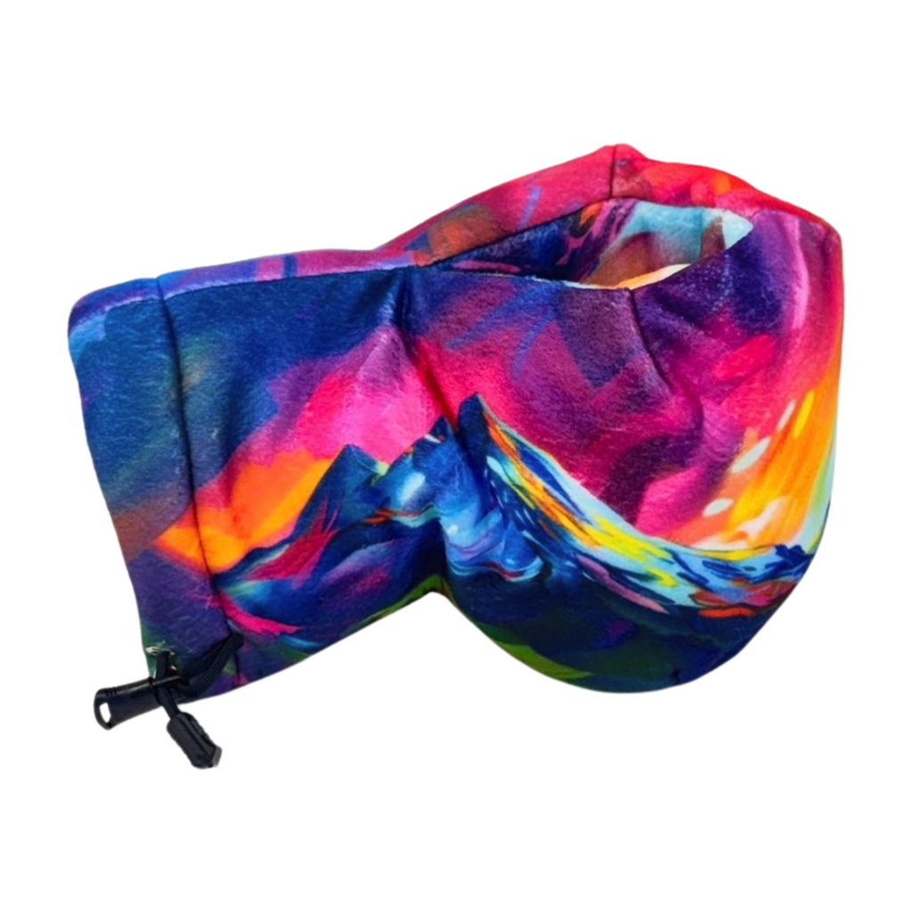 Bend Neon Range Giddyup Glove™ front view showing neon design and insulated hand holder.