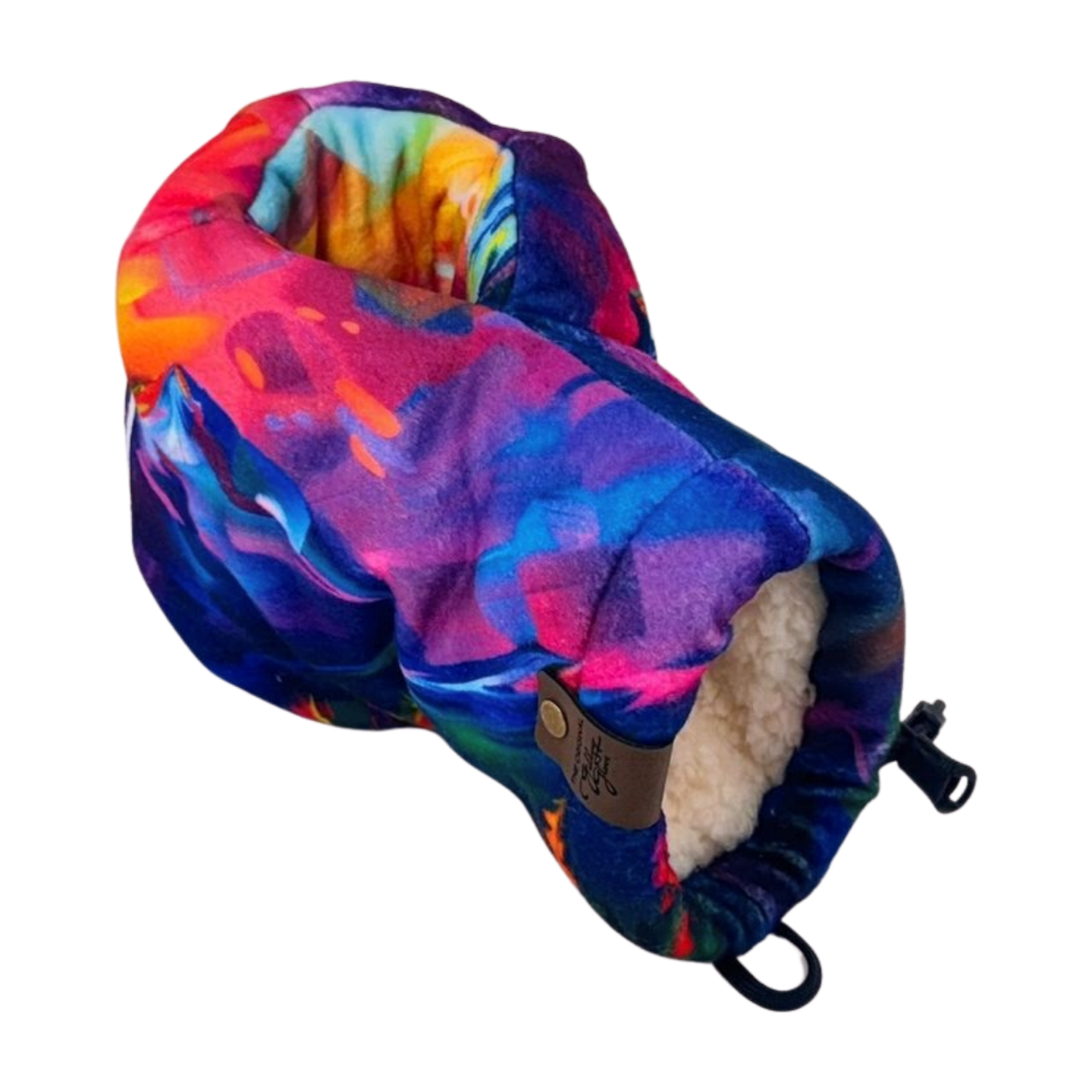 Left side of Bend Neon Range Giddyup Glove™ showing ambidextrous design and vibrant neon colors.