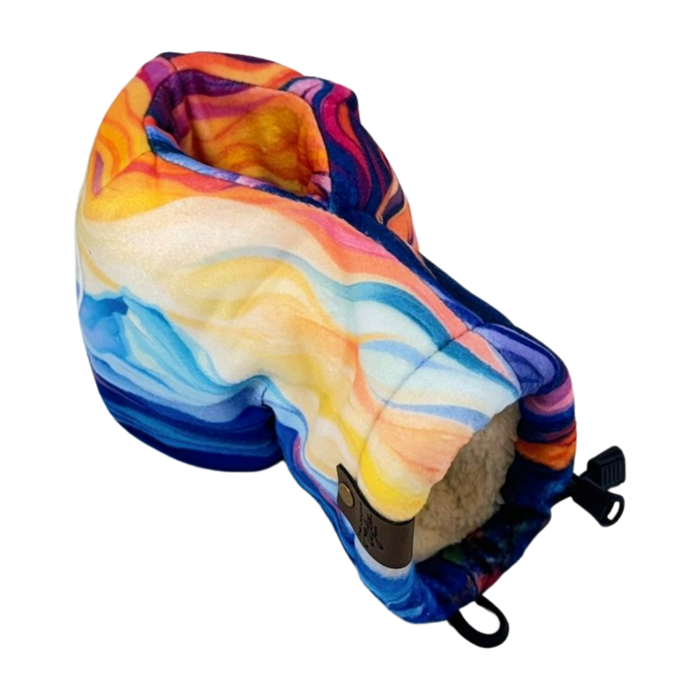 Right side of Bend Wanderwave Giddyup Glove™ showcasing soft fleece texture and integrated drink holder.