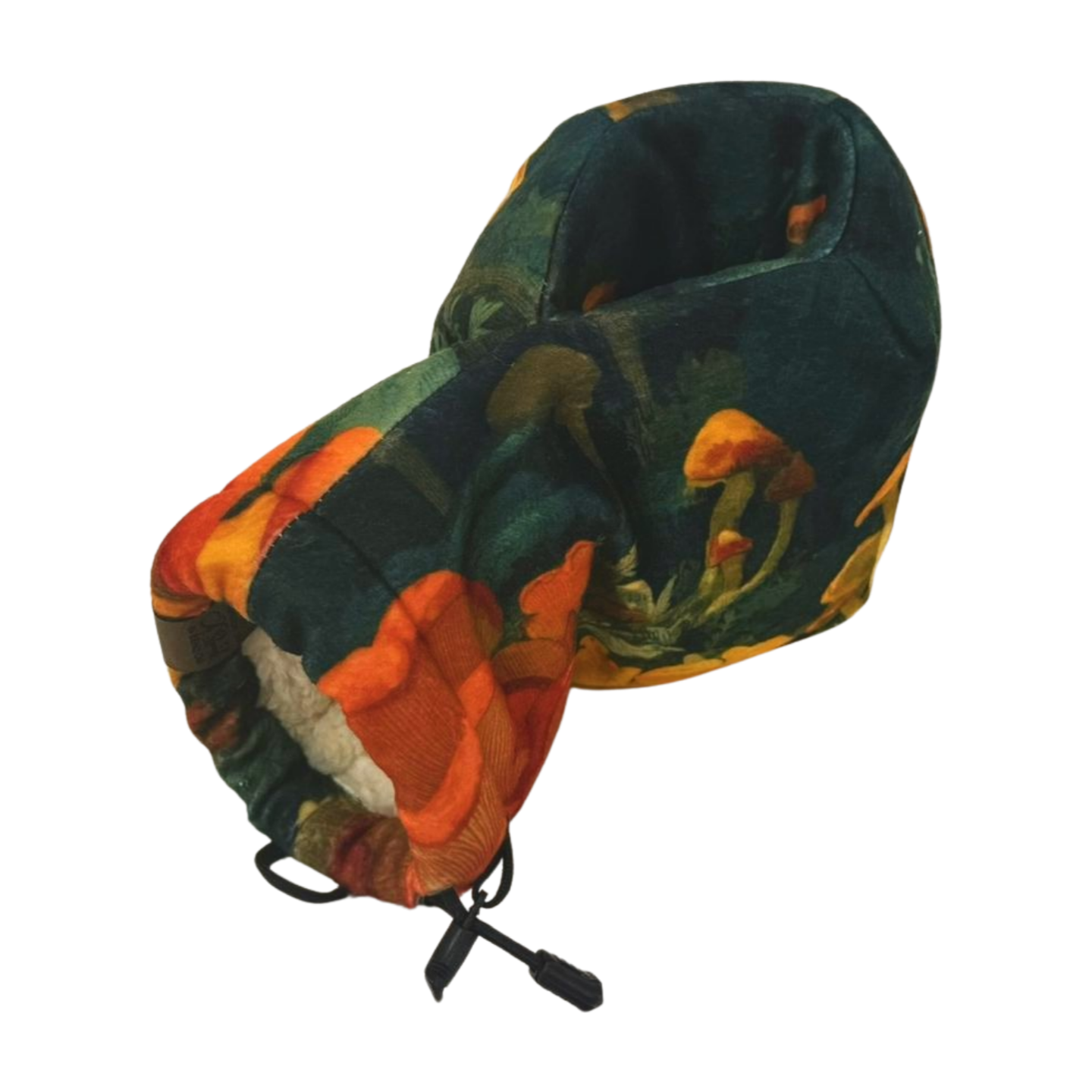 Top view of the Chanterelle Chorus Giddyup Glove™ highlighting its textured fleece and earthy, woodland color palette.