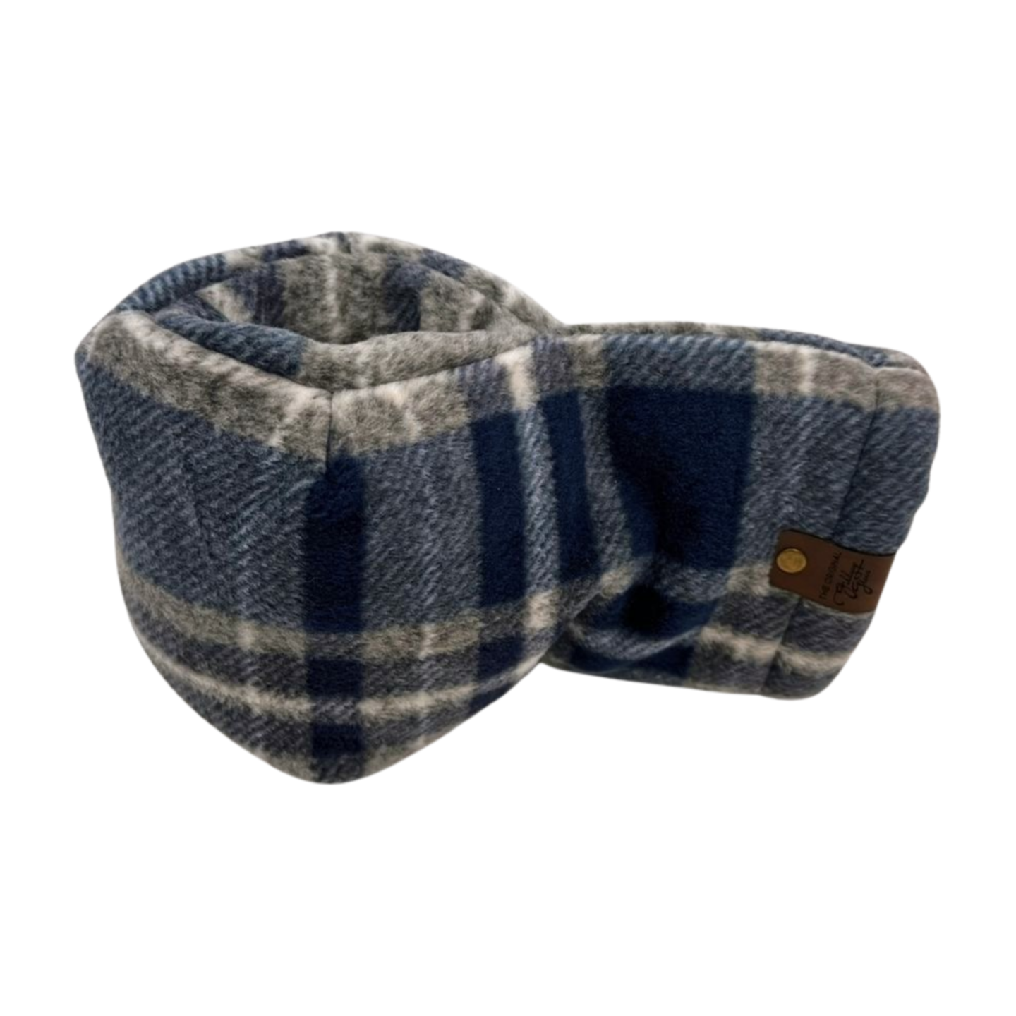 Back view of the Dusky Blue Heavyweight Giddyup Glove™, showcasing soft insulated fleece and cozy winter design.