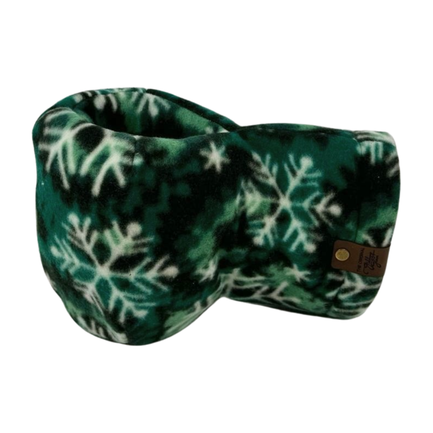 Forest Flake Giddyup Glove™ back view showing cozy fleece insulation and ambidextrous design for cold weather.