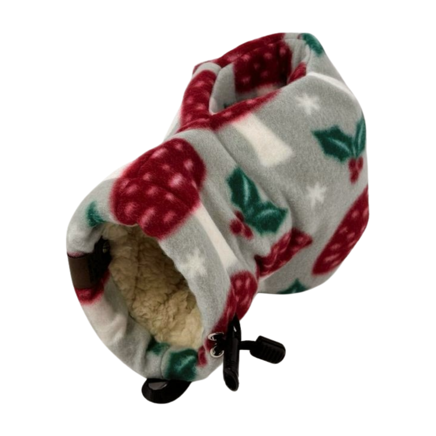 Right side of Funglow Mistletoe Giddyup Glove™ with festive design and comfortable grip.