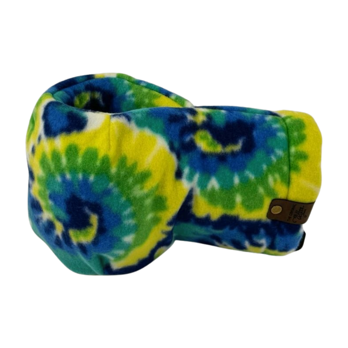 Back view of Tie-Dye Giddyup Glove™ highlighting colorful tie-dye design and cozy insulation
