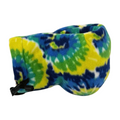 Side view of Tie-Dye Giddyup Glove™ showing insulated design and built-in drink-holding mitten, suitable for camping