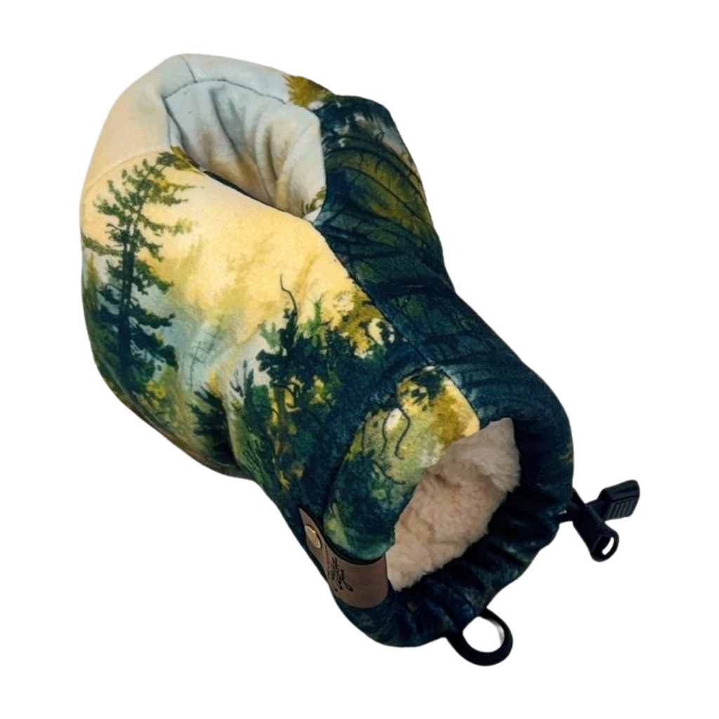 Bottom view of Trailbourne Giddyup Glove™ drink-holding mitten for cold weather or après-ski