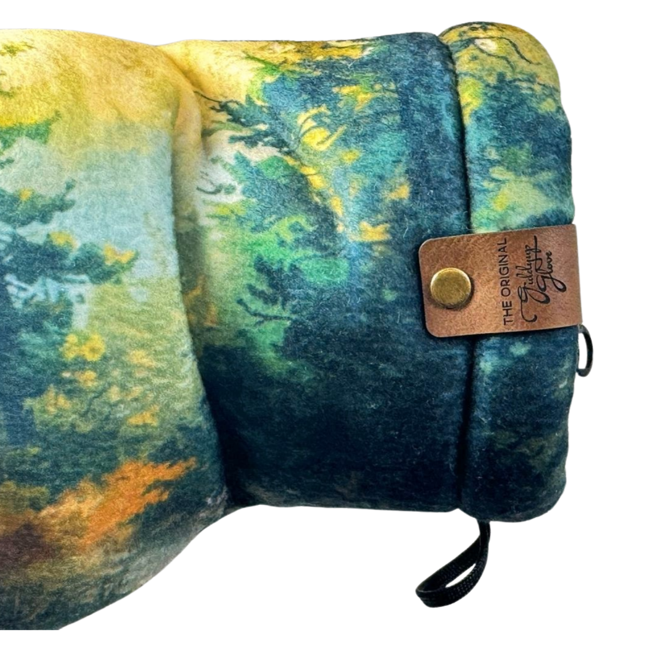 Trailbourne Giddyup Glove™ left wrist detail showing adjustable cuff and premium insulated fabric.