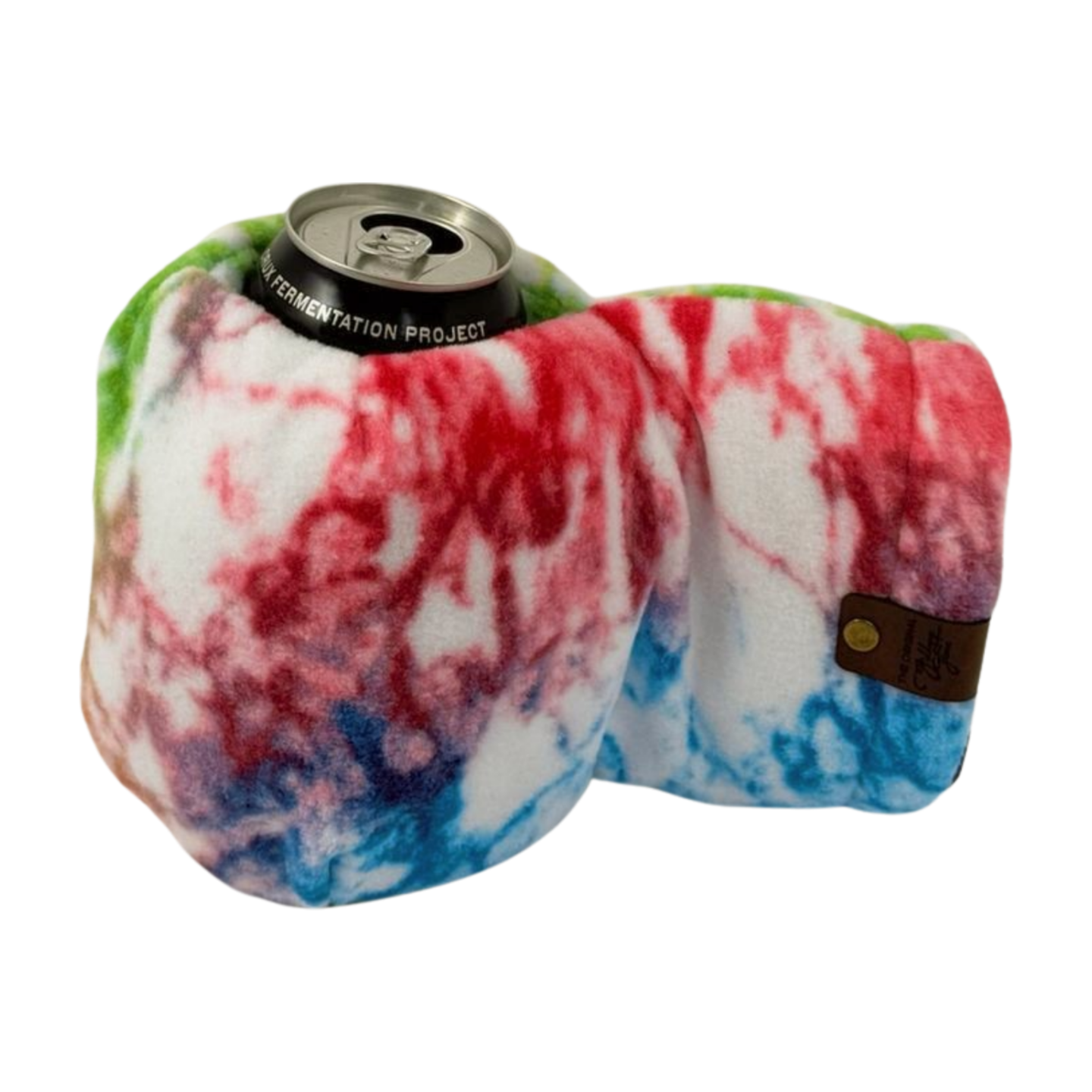 Wildlight Giddyup Glove™ holding a can, perfect for keeping drinks secure and hands warm outdoors.